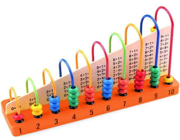 Wooden Calculation Shelf Abacus