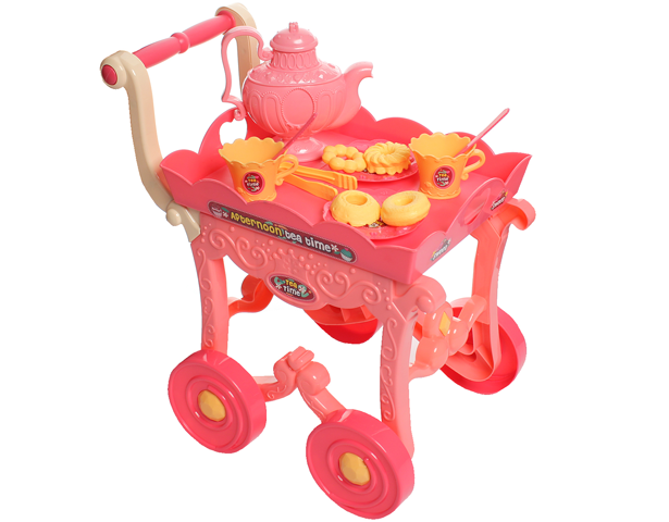 Mini Tea Trolley Toy Play Set