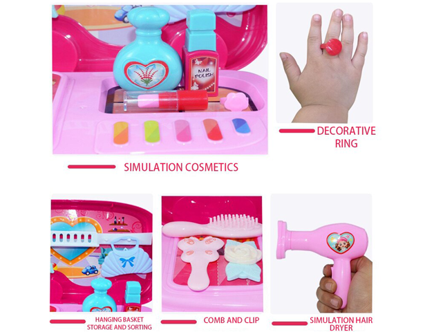 Girls Beauty Suitcase Makeup Set