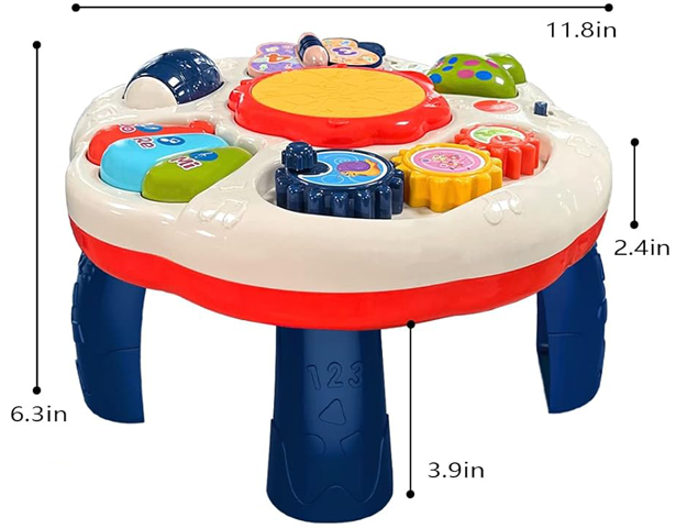 Baby Activity Table 3 in 1 Play Toy BabyCloset