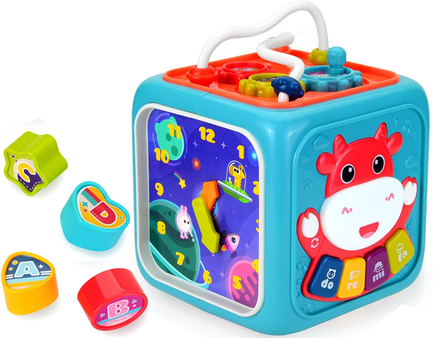 Multifunction Musical Activity Cube