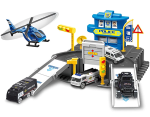 Kids Ambulance Rotating Car Track