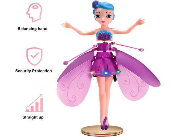 Princess Flying Helicopter Doll