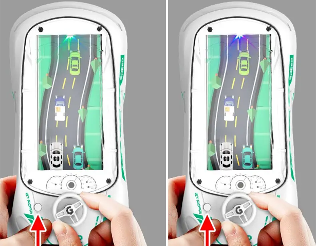 Portable Handheld Car Game