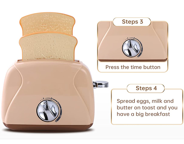 Kids Toaster Machine Toy