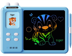 Kids Drawing Pad With Learning Cards