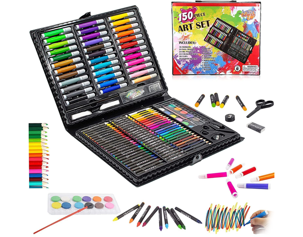 Deluxe Kids Art Drawing Painting Set