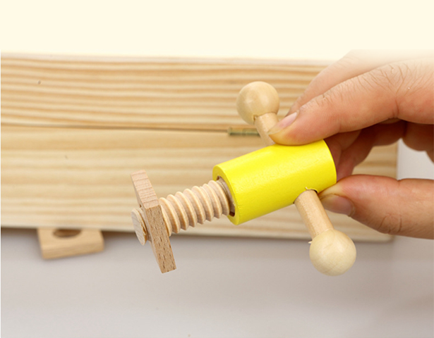 Wooden Tool Box Set Construction Toy