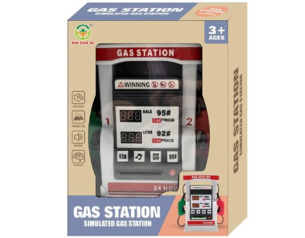 Gas Station Toy With Lights & Sound