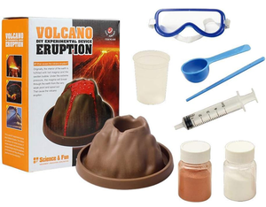 Science Experimental Volcano Eruption