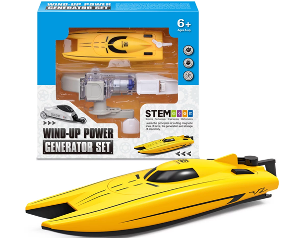 Manual Power Generation Boat