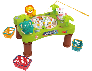 Kids Zoo Fishing Game