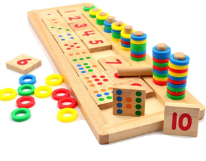 Wooden Teaching Logarithm Version