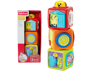 Winfun Stack 'N Play Activity Blocks