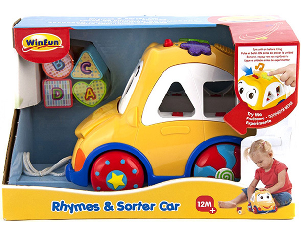 Winfun Rhymes & Sorter Car
