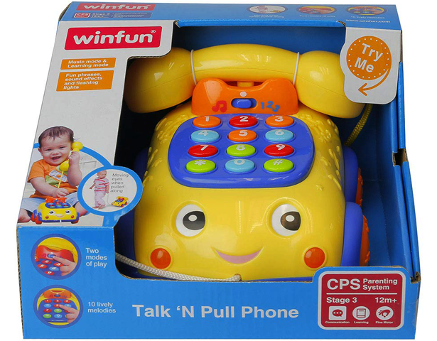 Winfun Talk 'N Pull Phone