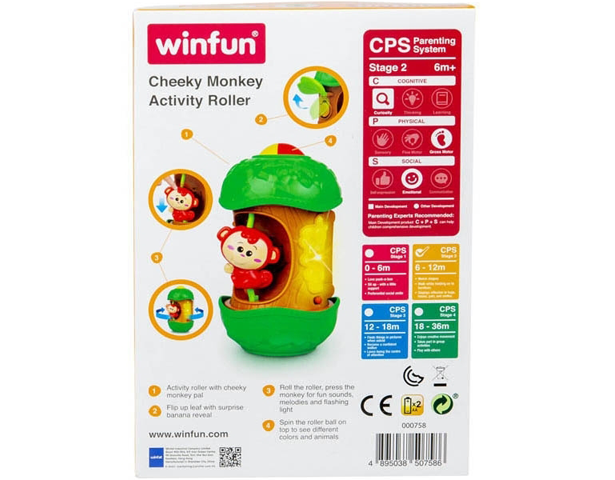 Winfun Monkey Activity Roller