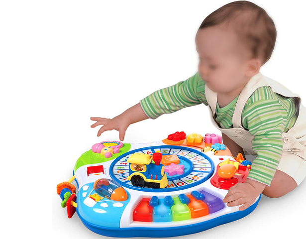 Winfun Letter Train Piano Activity Table BabyCloset
