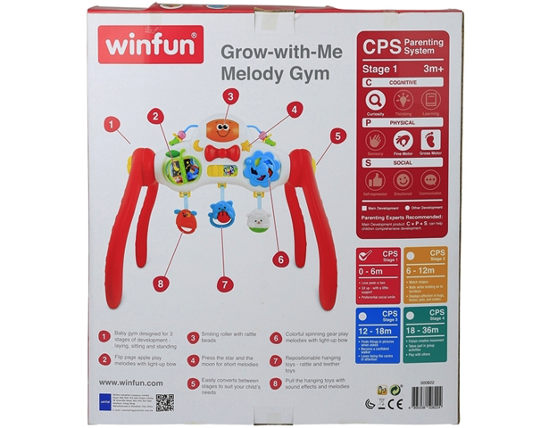Winfun Grow-with-Me Melody Gym