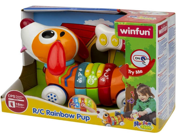 Winfun Rainbow Pup Musical Toy