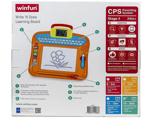 Winfun Write 'N Draw Learning Board