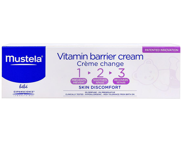 Mustela Vitamin Barrier Skin Discomfort Cream