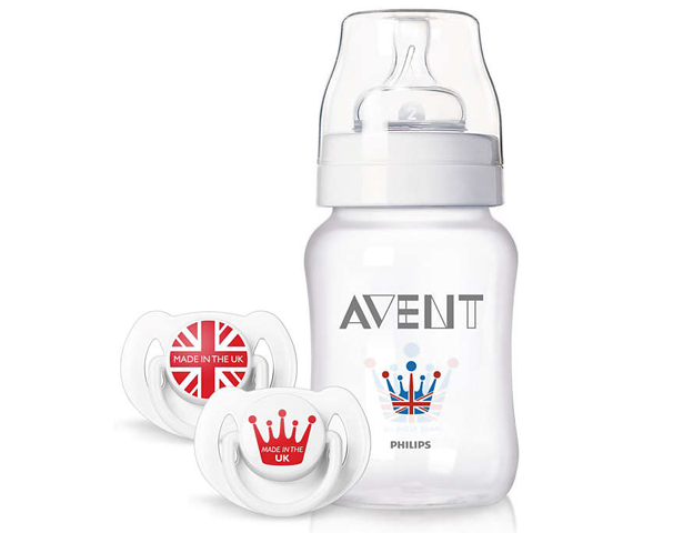 Avent Classic 260ml Bottle+6-18 Soother Pk2