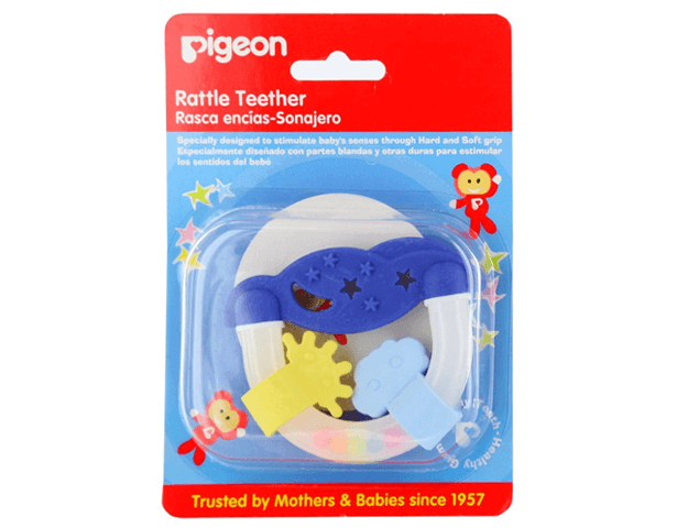 Pigeon Rattle Teether N&D