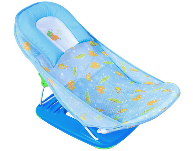 Baby bath seat with 2024 belt