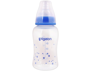 Pigeon Streamline Printed Bottle 150ml Blue