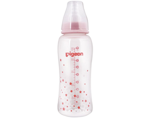 Pigeon Streamline Printed Bottle 250ml Pink