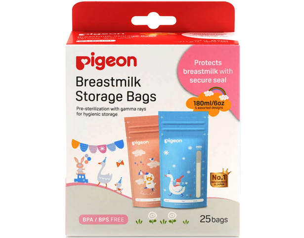 Pigeon Breastmilk Storage Bags 180ml