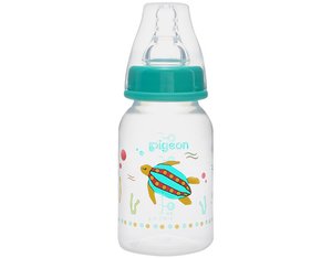 Pigeon Flexible Feeding Bottle - Turtle