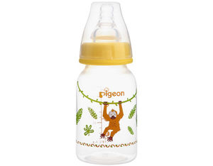Pigeon Flexible Feeding Bottle - Orangutan