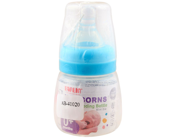 Farlin Newborn Feeding Bottle, 0m+, 60ml/2oz