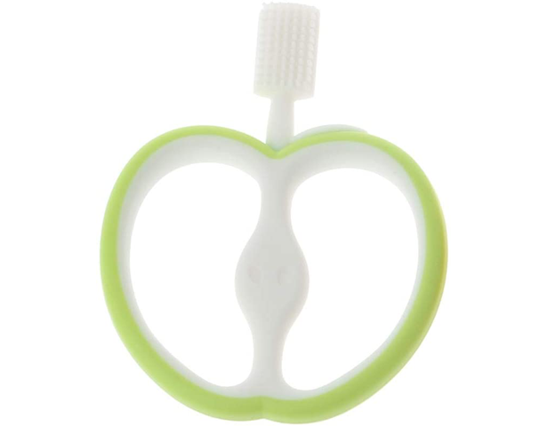 Silicone Training Toothbrush Apple Shape