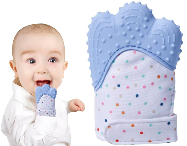 Teether gloves for deals baby