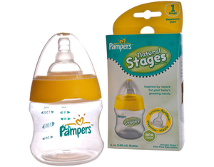 Pampers Natural Stage 1 Airwave Venting Bottle