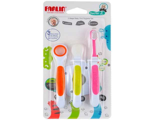 Farlin Baby 3 Stage Oral Hygiene Set