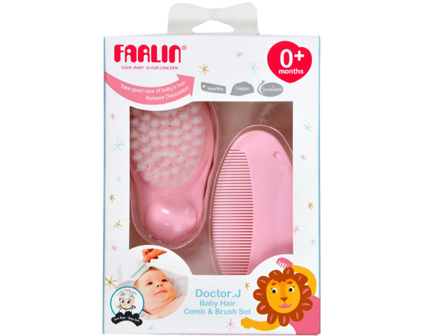 Farlin Baby Comb & Brush Set