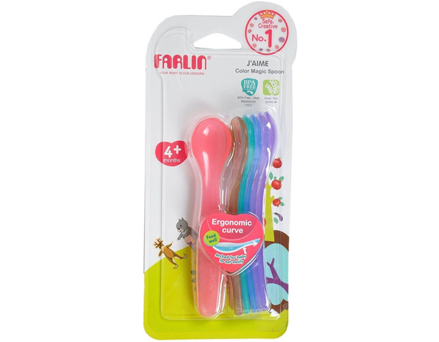 Farlin Rainbow Spoon Set -Elder