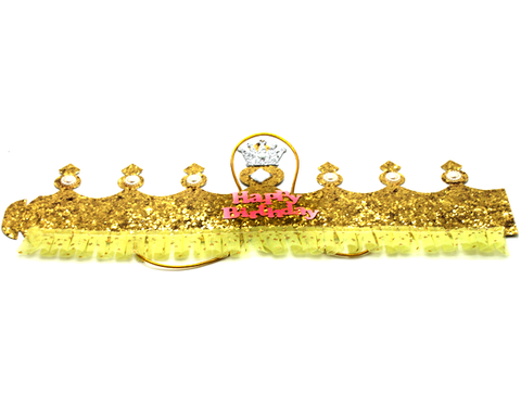 Crown Happy Birthday Cap
