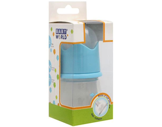 Baby World Anti-Collapse Baby Feeding Bottle 60ml