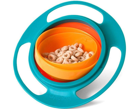 Gyro Bowl Non Spill Feeding 360 Rotating