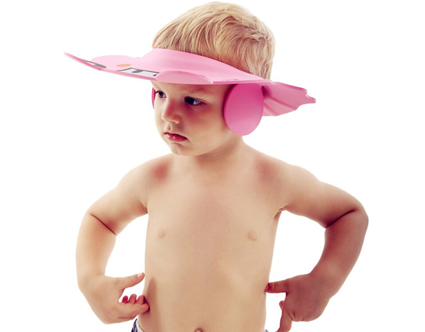 Adjustable Baby Shower Hat Pink