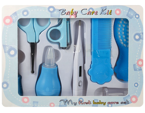 Baby Grooming Kit Scissor Thermometer Clip Set