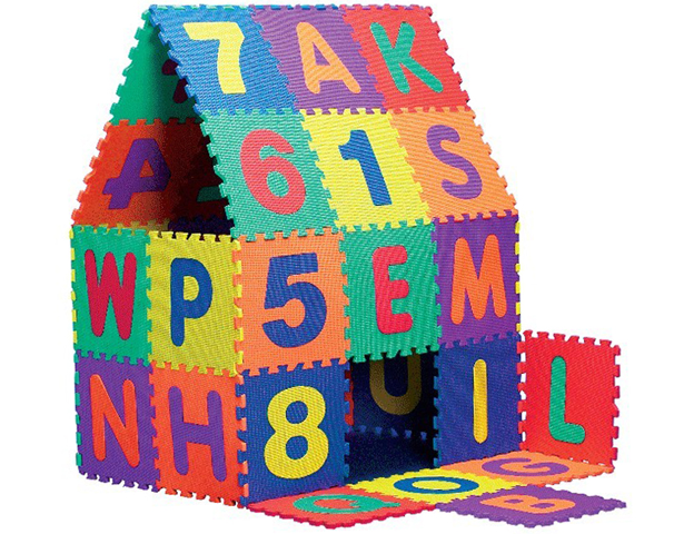 Foam Alphabet and Numbers Play Mat