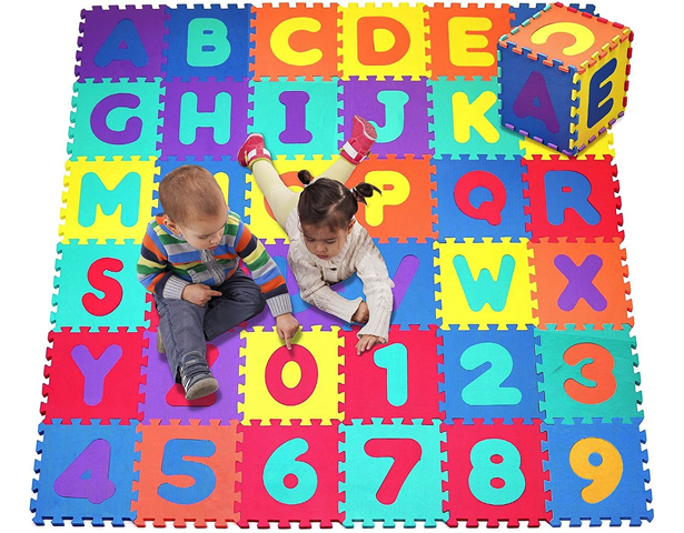 Foam Alphabet and Numbers Play Mat – BabyCloset