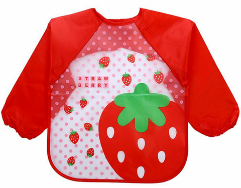 Waterproof Baby Bib With Sleeves