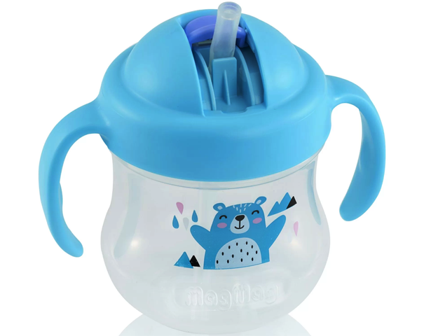 Pigeon Mag Mag Straw Cup Matte Blue
